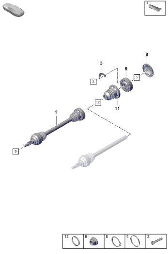 501-050 - Arbre de transmission