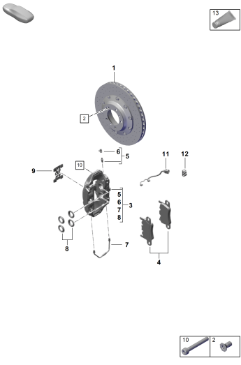 603-010 - Freins a disque
Essieu arriere