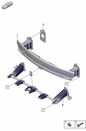 802-200 - support de pare-chocs