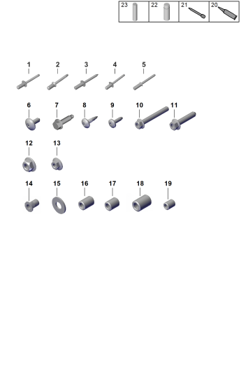 801-020 - Pieces de fixation
Assemblage-tôlerie-carrosserie