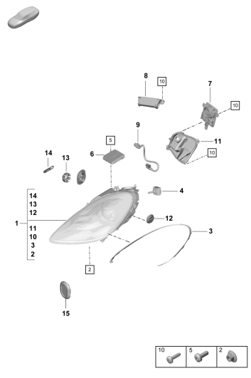 905-010 - Projecteurs