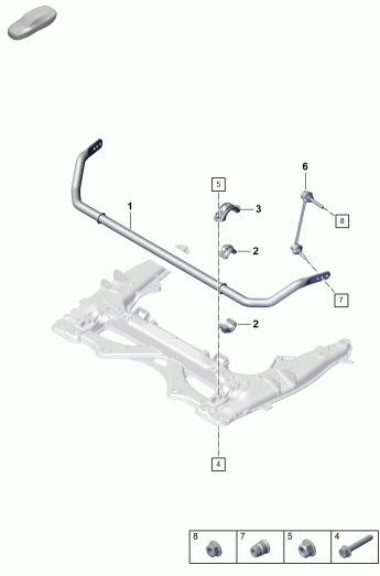 402-100 - Barre stabilisatrice