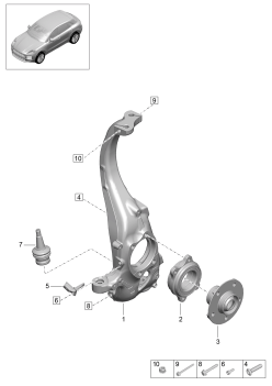 401-020 - Support pivotant
Moyeu de roue