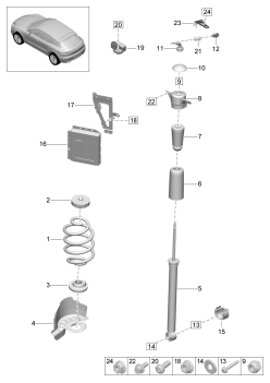502-000 - Suspension acier