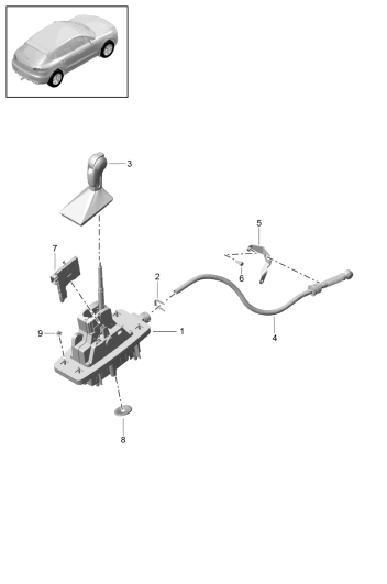 701-000 - levier selecteur
- PDK -
D             >> -    MJ 2021