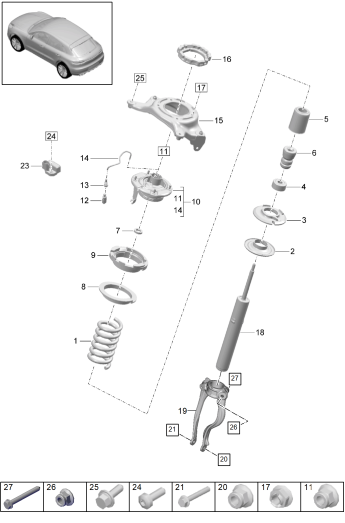 402-000 - Suspension acier