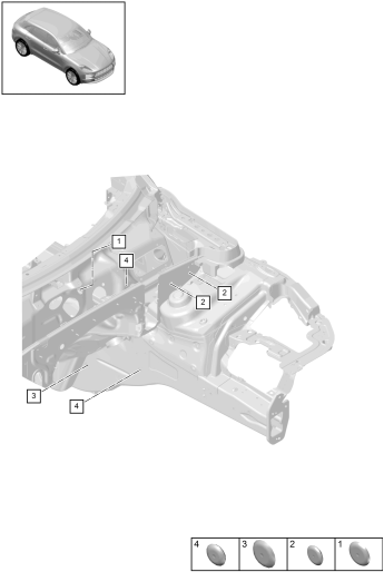 806-000 - obturateur
Partie avant
Tablier avant