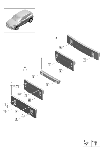 802-011 - support p. plaque de police
Pack Sport Design