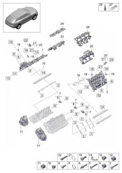 103-050 - Couvre-culasse
Insonorisation
Elements carross.amovibles