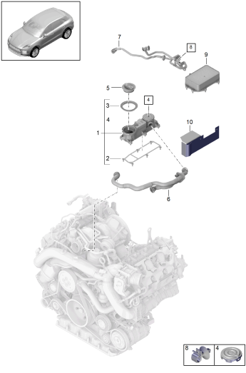 107-360 - Aeration pour bloc-cylindres
separateur d'huile