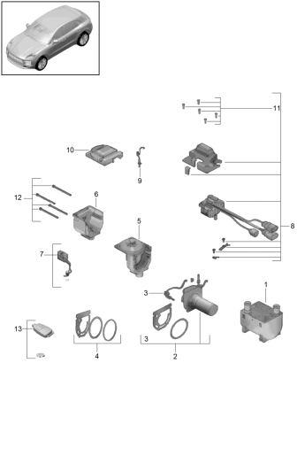 813-850 - Chauffage d'appoint
bruleur
Kit de reparation