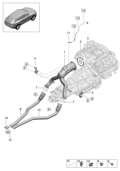 202-265 - Catalyseur
Sonde lambda
