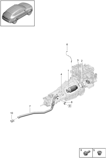 202-280 - Catalyseur
Sonde lambda