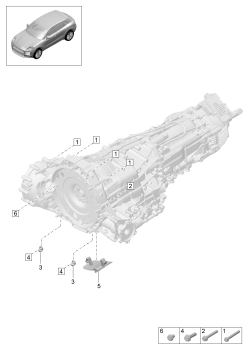 306-000 - pieces de fixation p. moteur
et bv