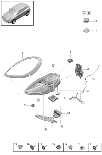 905-000 - Projecteur a DEL