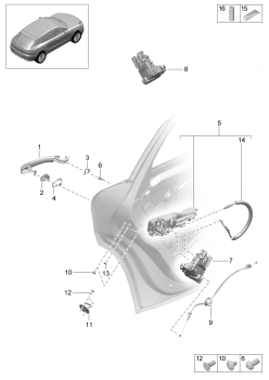804-150 - Poignees de porte
Serrure de porte