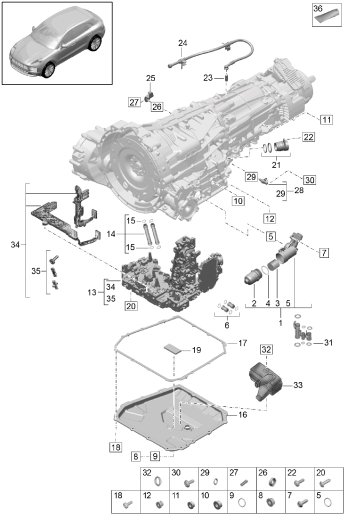 302-100 - - PDK -
Boite de vitesses
pieces detail
