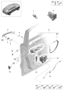 804-100 - Poignees de porte
Serrure de porte
