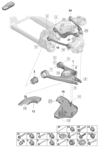 501-050 - bras transversal