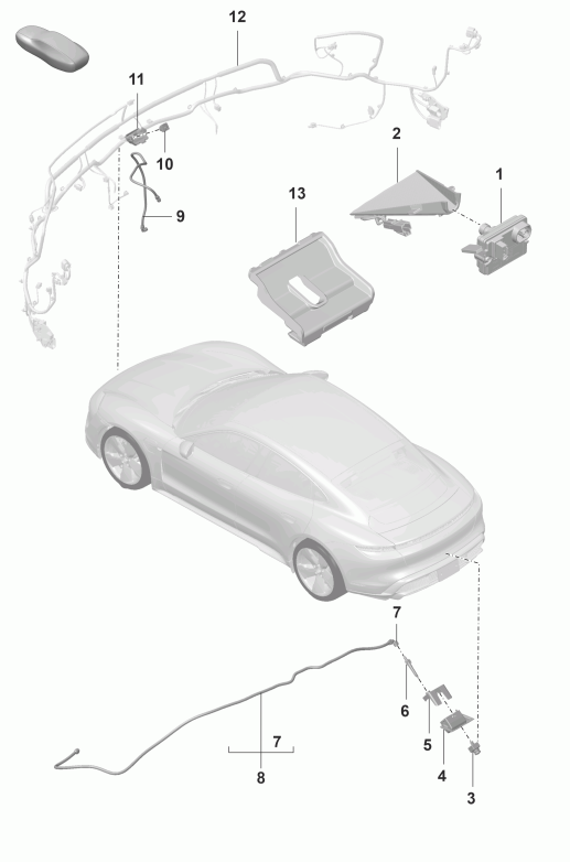 913-000 - Camera frontale pour
systemes assistance conducteur
Camera marche arriere
Real Top View