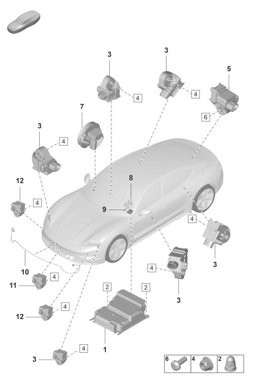 901-060 - Calculateur pour airbag
Detecteur crash airbag
Protection pietons