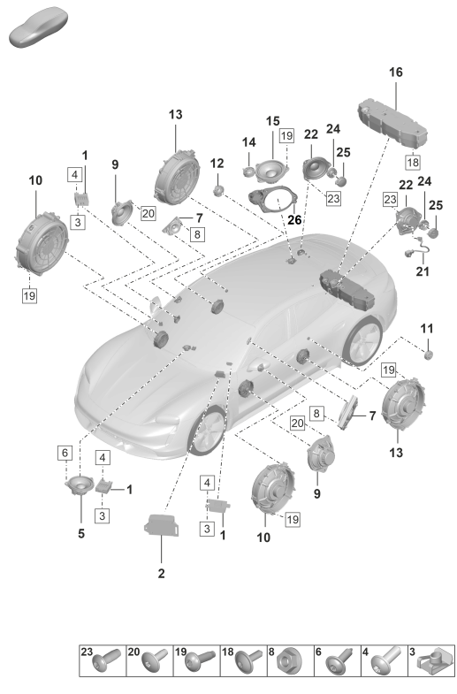 911-050 - haut-parleur