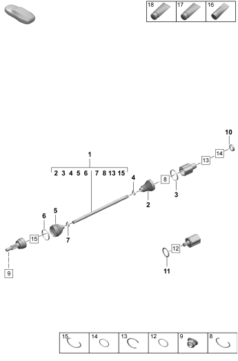 401-150 - Arbre de transmission