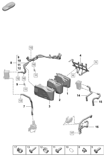 155-060 - Conduit liq. refroidissement
chauffage