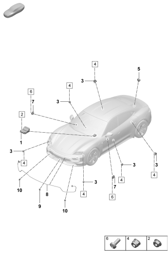 901-900 - Calculateur pour airbag
Detecteur crash airbag
Protection pietons
