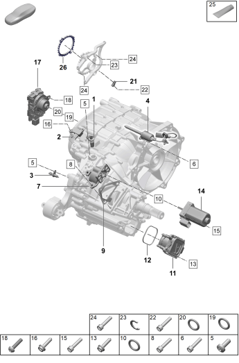 355-200 - transmission ar
Capteurs
dispositif de reglage