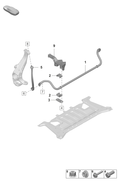402-100 - Barre stabilisatrice