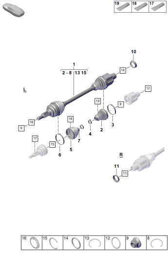 401-100 - Arbre de transmission