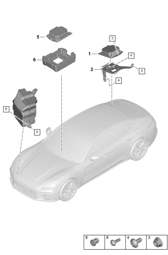 901-600 - Calculateur pour systeme
son moteur
Systeme son