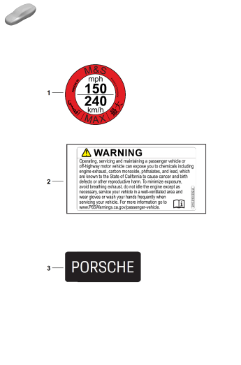 013-000 - Plaque indicatrice de
vitesse maximale