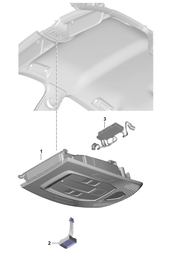 905-900 - Console de toit