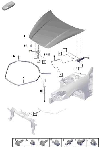 803-000 - couvercle
joint
Elements carross.amovibles