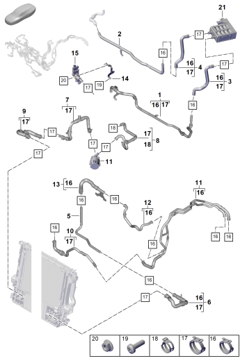 815-100 - Chauffage, climatiseur
pour vehicules avec
transmission hybride
pour véhicules avec
réchauffeur de moteur