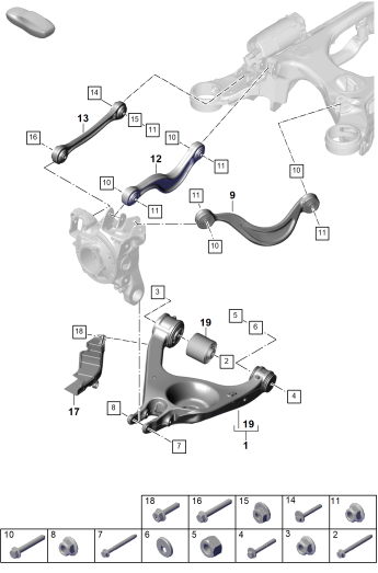 501-050 - bras transversal