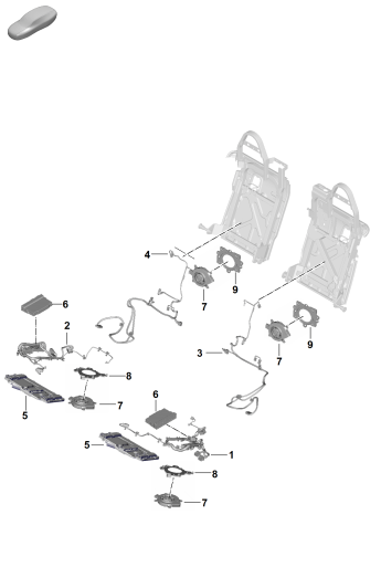 818-500 - Systeme electrique
SIege arriere