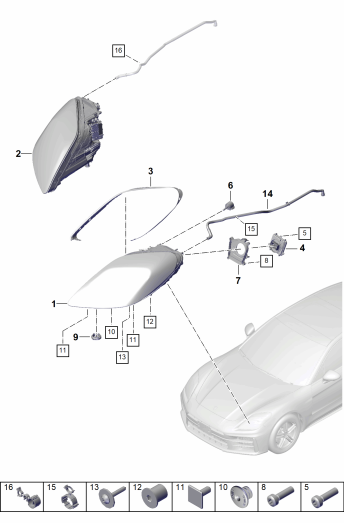 908-000 - Projecteur a DEL