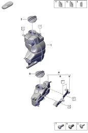 105-100 - Refroidisseur a refrigerant
vase d'expansion