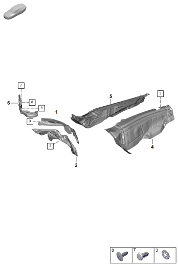 807-010 - insonor. p.compartiment-moteur