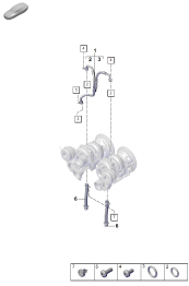 202-160 - conduite de pression d'huile
pour
Turbocompresseur a gaz d'ech.