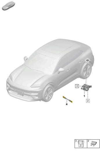 902-040 - Boite de fusibles
Partie arriere du vehicule