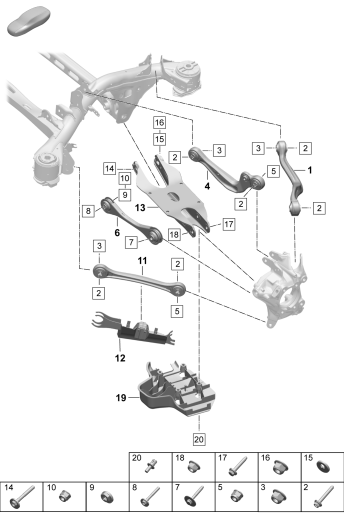 501-050 - bras transversal
bras