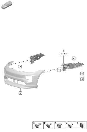 802-400 - Pieces de fixation
pare-chocs