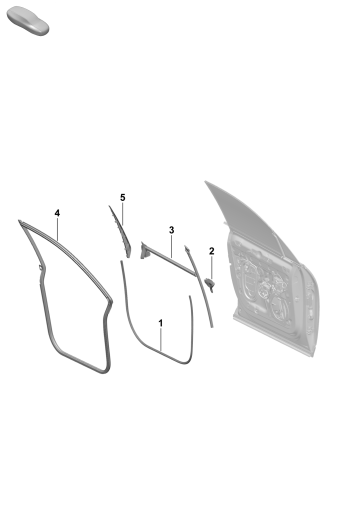 804-100 - joint de porte
Elements carross.amovibles