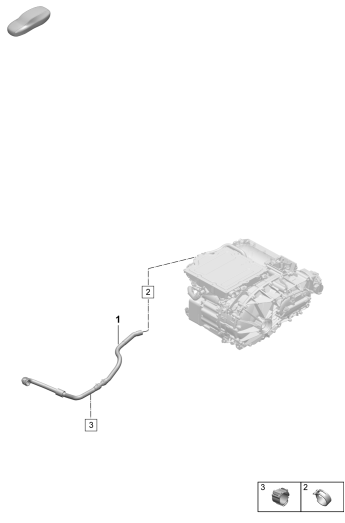 155-085 - Refroidisseur a refrigerant
Partie arriere du vehicule