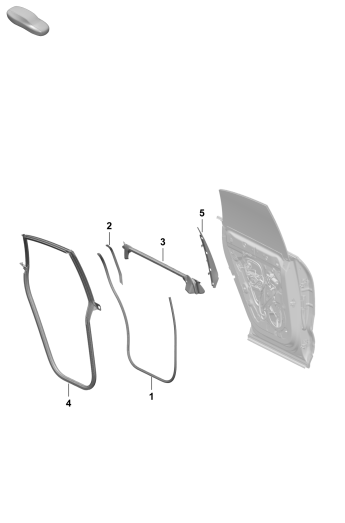 804-150 - joint de porte
Elements carross.amovibles