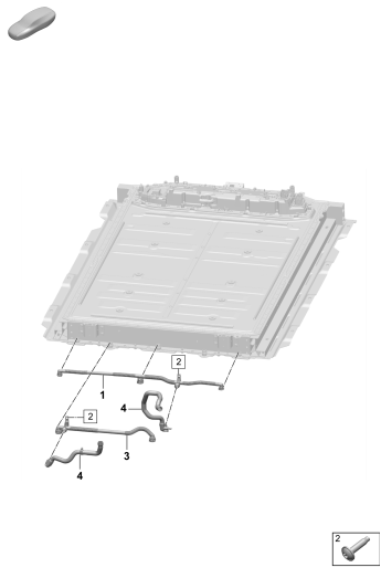 155-500 - Refroidisseur a refrigerant
Batterie haut voltage